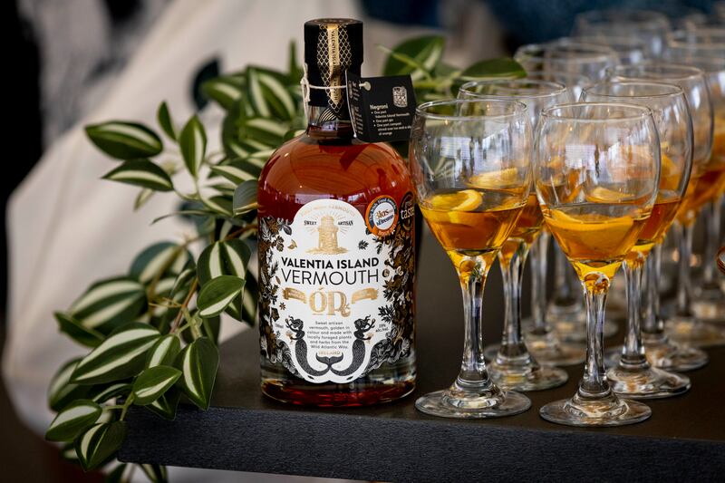 Valentia Island Vermouth has secured listings everywhere from off licences and supermarkets to airports