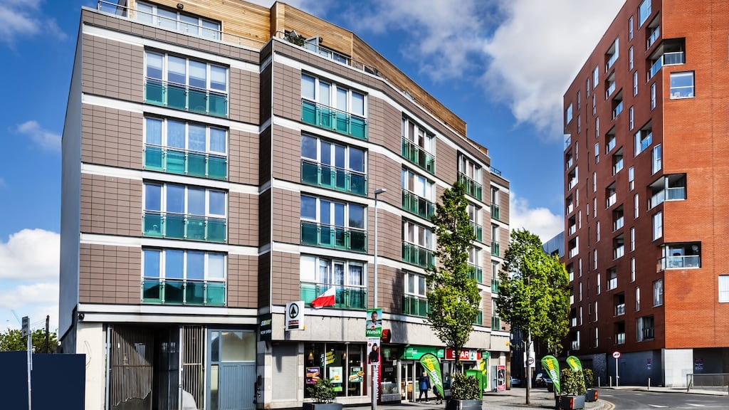 The exterior of the Ice Rink apartment scheme in Dolphin’s Barn, Dublin 8
