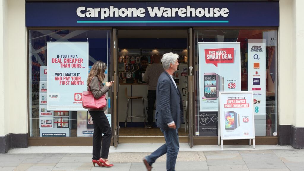 Dixons Carphone, the Carphone Warehouse owner, invested some €20 million in setting up iD Mobile which uses the 3 Ireland network. It targeted some 5-6 per cent of the market, or about 250,000 subscribers, but struggled to make that target.