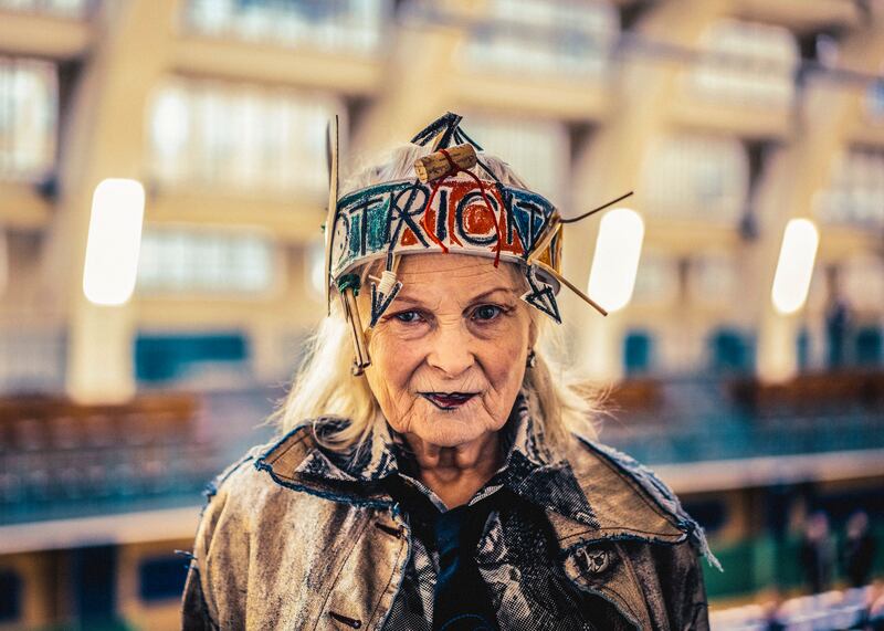 Vivienne Westwood. Photograph: Tom Jamieson/The New York Times
