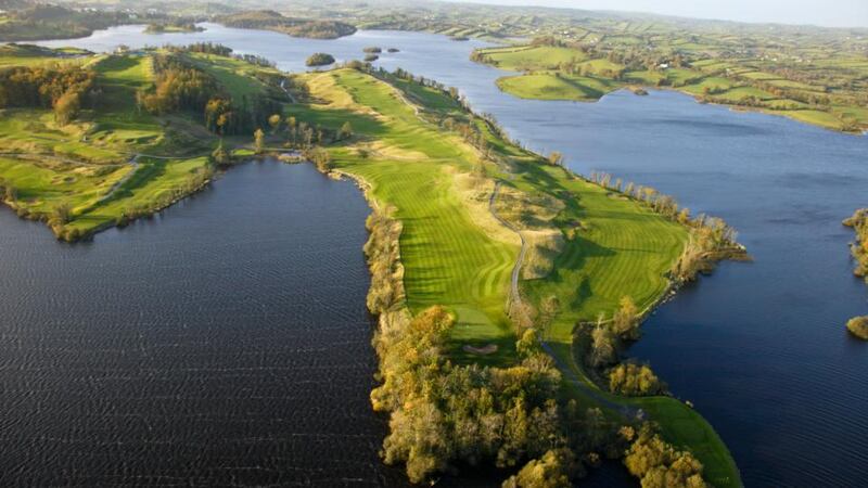the rolling hills and lakes of Concra Wood Golf and Country Club