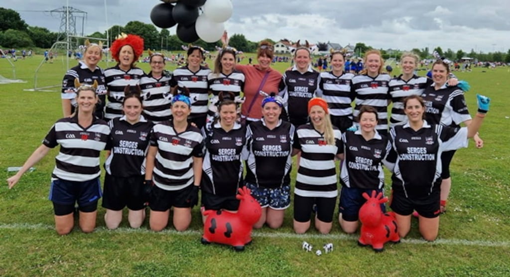 The Meela Moos ladies team in Ahiohill village in west Cork was formed in August of last year