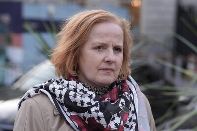 Ruth Coppinger, back in Leinster House and perhaps ready for a political split. Photograph: Brian Lawless/PA