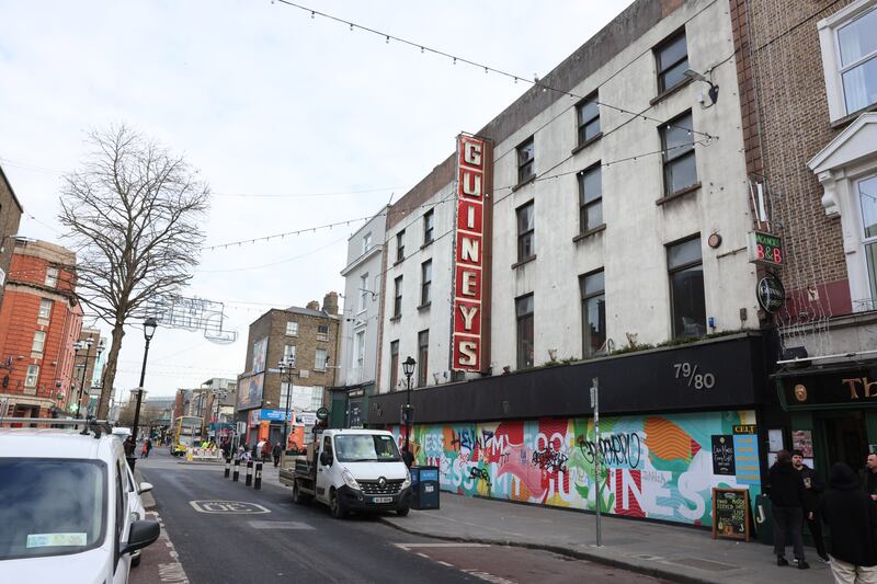 79/80 Talbot Street, site of the old Guineys department store. Photograph: Dara Mac Dónaill/The Irish Times