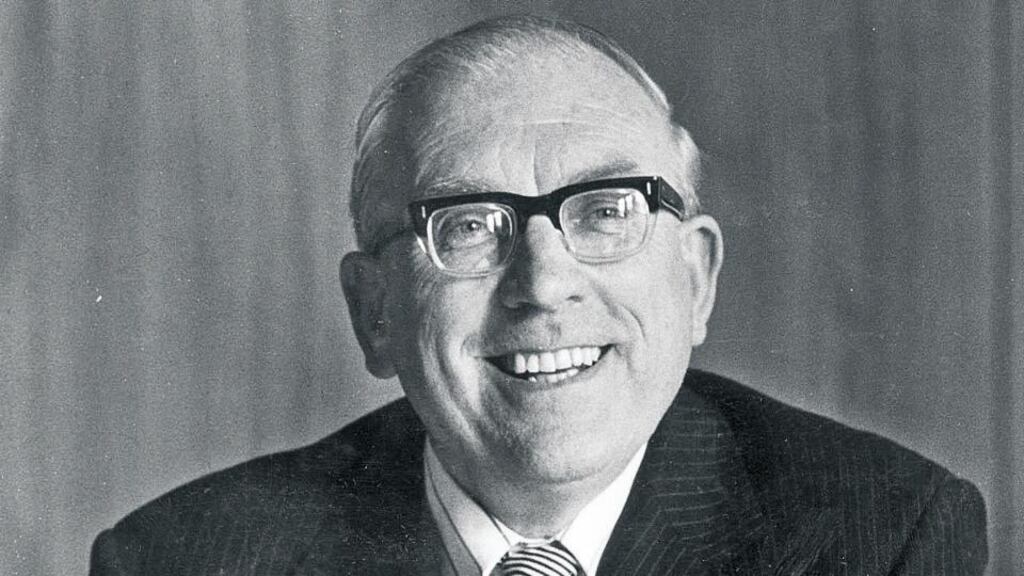 TK Whitaker, secretary of the department of finance, sought information on whether the Holy See would “consider investments in Irish government securities or in property development”. Photograph: Tom Lawlor