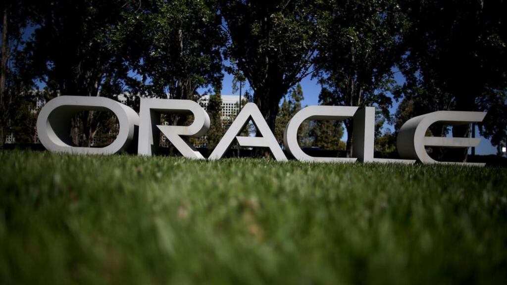 Shares of the US multinational technology company Oracle had gained 10 per cent over the past three months, double the S&P 500’s increase, but last night’s quarterly results disappointed investors. Photograph: Justin Sullivan/Getty Images