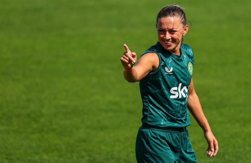 Ireland's Katie McCabe. Photograph: Ryan Byrne/Inpho