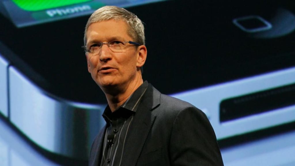 Apple’s tax planning is likely to come under the microscope tomorrow when chief executive Tim Cook appears before the US Senate’s permanent investigations subcommittee. Photograph: Reuters/Brendan McDermid