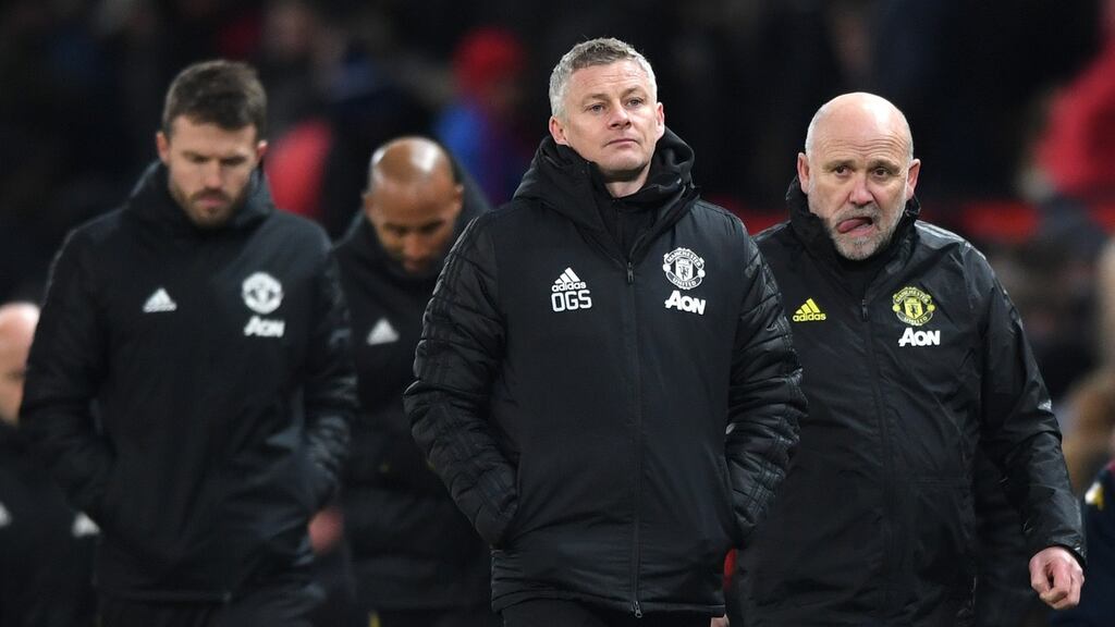 Ole Gunnar Solskjaer says he feels his job is secure at Manchester United. Photo: Stu Forster/Getty Images