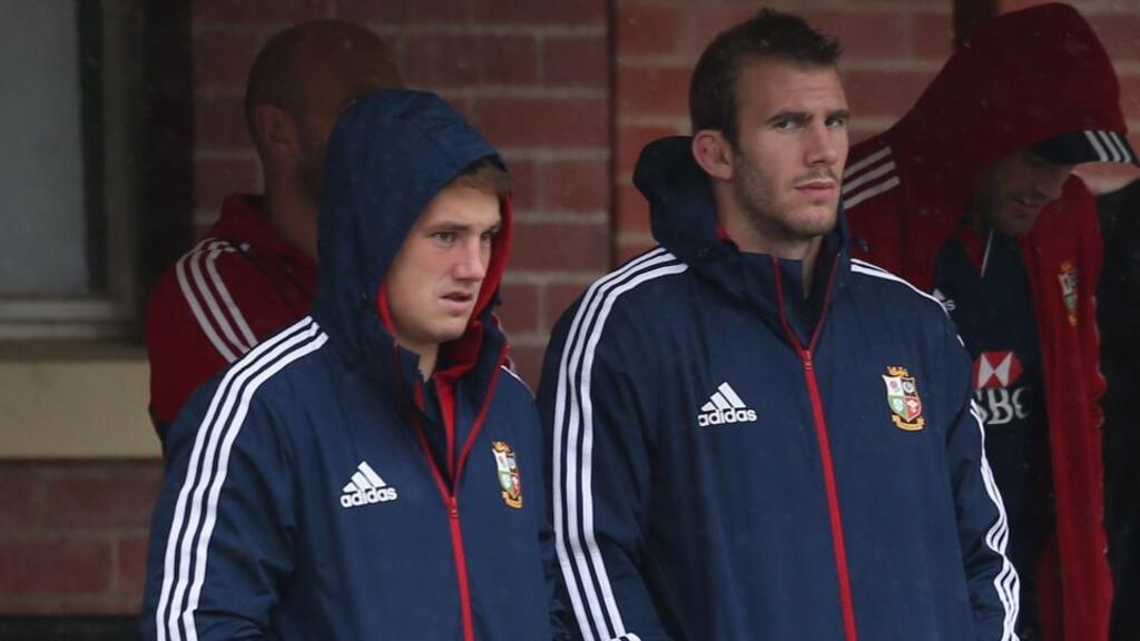 Jonathan Davies and Tom Croft both missed the final Lions training session but will start against Australia in the first Test. Photograph: David Rogers/Getty Images