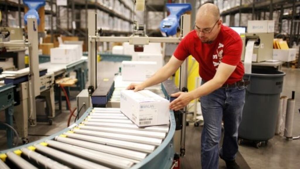 CSO figures show there was a monthly drop of 5 per cent in the the volume of production in the traditional sector