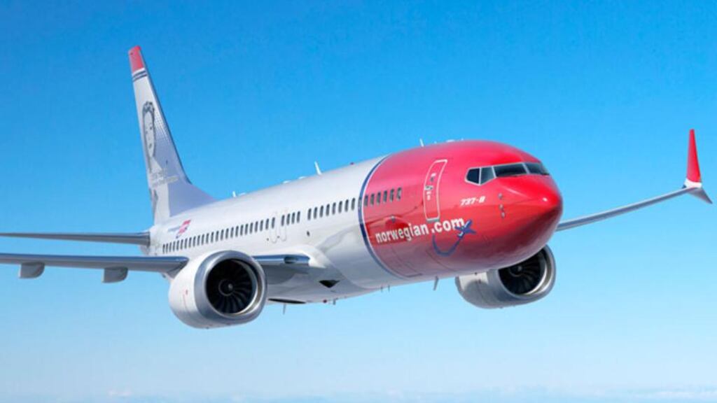 A Norwegian Air International Boeing