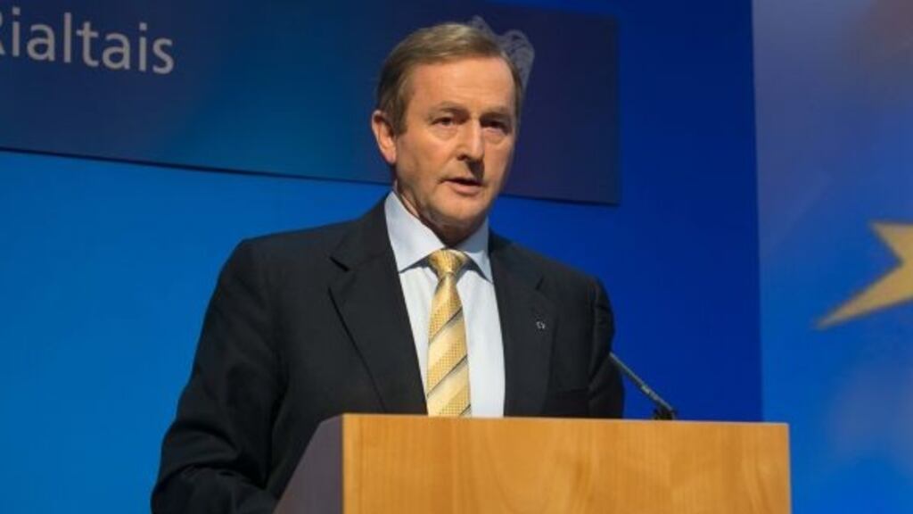 The Taoiseach met with his constituency colleagues on Sunday evening and insisted he would be standing for election again. Photograph: Gareth Chaney Collins