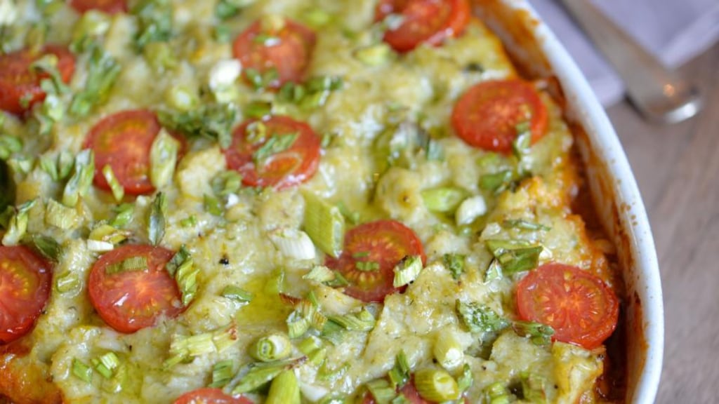 Lower carb shepherd’s pie. Photograph: Alan Betson