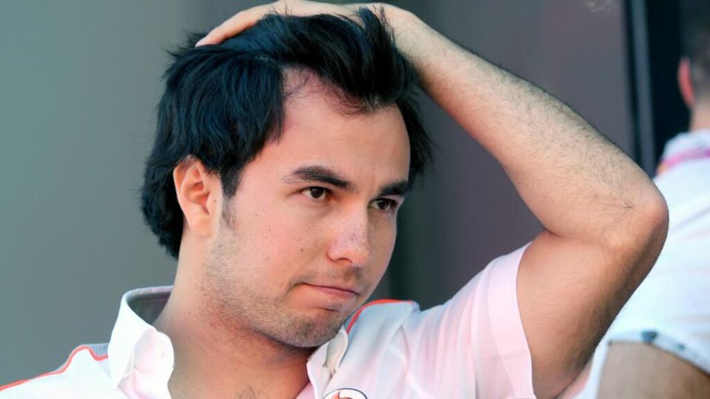 Sergio Perez has confirmed he is to leave McLaren. Photograph: David Davies/PA Wire