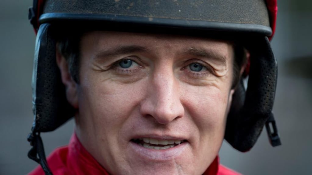 Barry Geraghty will miss the Grand National after he fractured his tibia in a fall at Downpatrick. Photograph: PA
