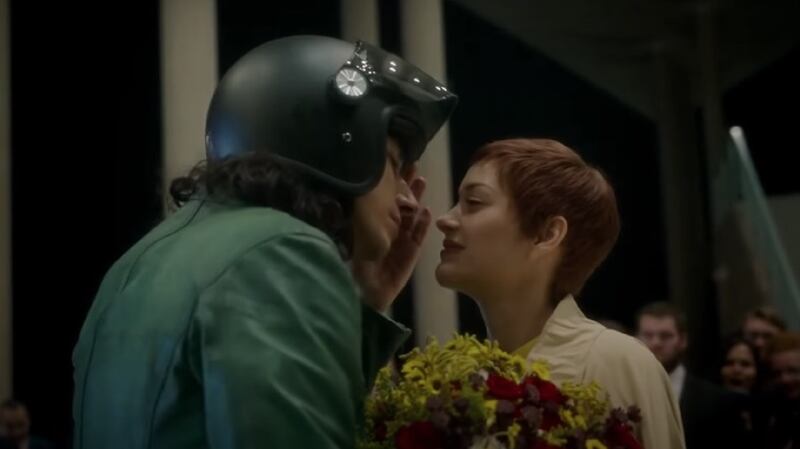 Adam Driver and Marion Cottillard in Annette