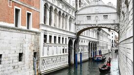 Irish Times view on over-tourism: Venice sinking under twin threats