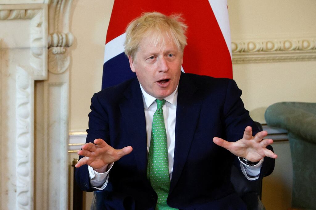 Boris Johnson: the British prime minister is no stickler for constitutional detail nor is he kept awake at night by the spectre of violated international norms. Photograph: John Sibley/AFP via Getty Images