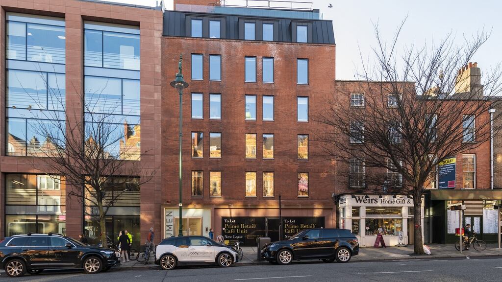 ACG Aircraft Leasing recently agreed to pay about €50 per sq ft for offices at the Lumen on Upper Baggot Street