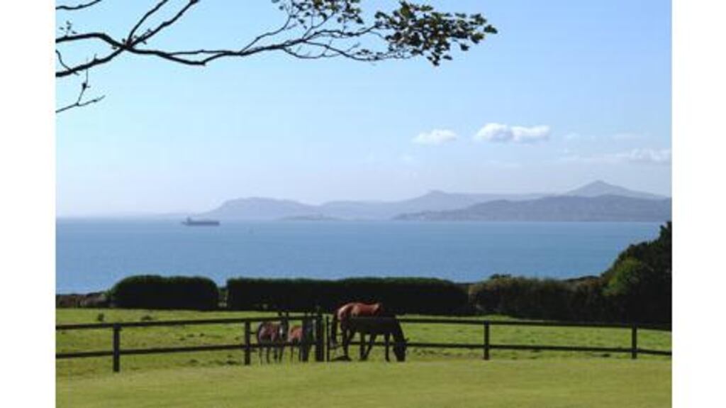 With six acres of grounds running down to the sea, Ceanchor
House in Howth is on the market for the first time in almost 100
years.