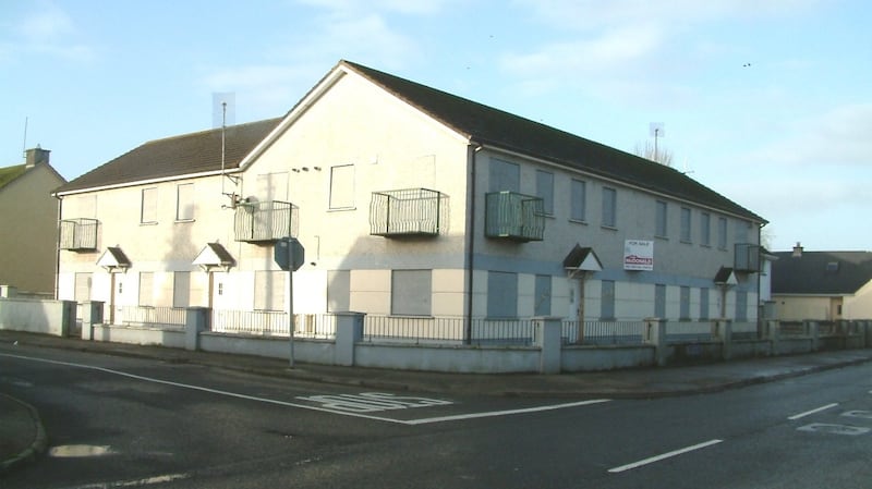Bracklone Court in Portarlington, which has six two-bed apartments and two one-beds.