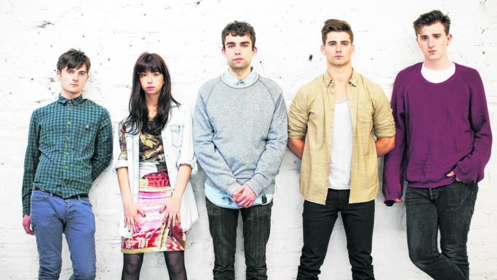 Dublin band Little Green Cars, whose debut album, Absolute Zero, is out this year