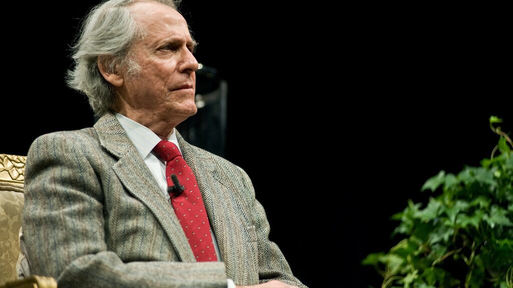 Don DeLillo attends the 2012 Carl Sandburg Literary Awards dinner at University of Illinois at Chicago Forum on October 17th, 2012 in Chicago, Illinois. Photograph: Timothy Hiatt/Getty Images