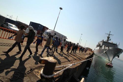 Carbon monoxide fumes kill 19 on migrant boat bound for Italy