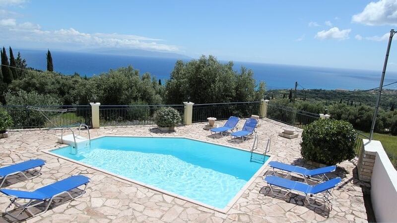 Villa split into two apartments in Greece