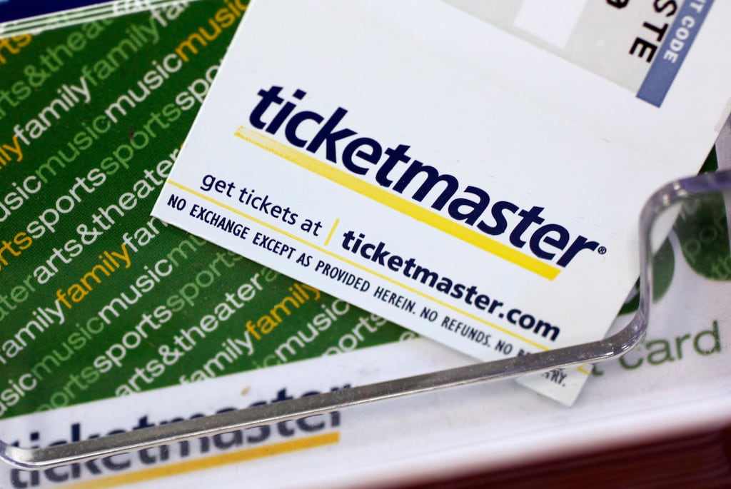 Ticketmaster is said to control more than 90 per cent of the Irish market for tickets to live events. Photograph: Paul Sakuma/AP