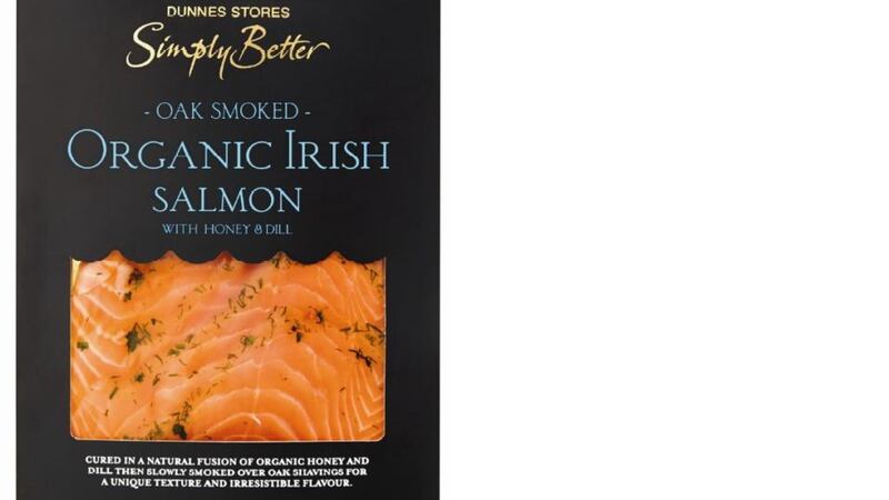 Smoked salmon with honey and dill made for Dunnes Stores by Burren Smokehouse, €9.99