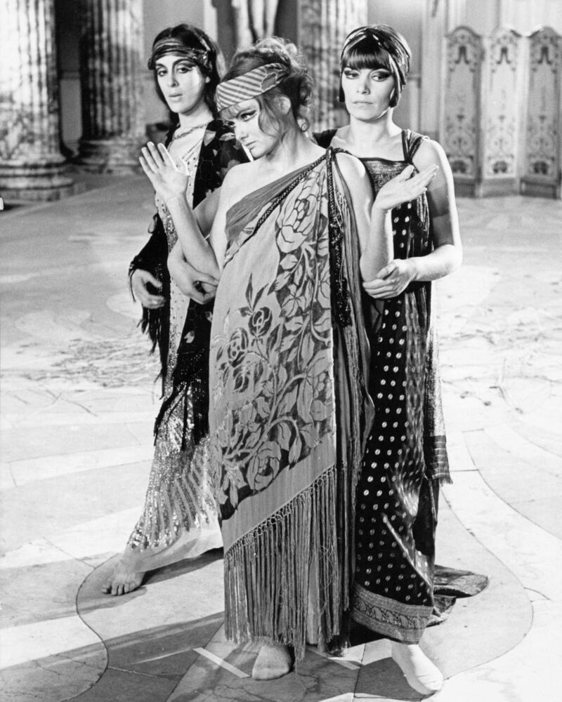 From left, Eleanor Bron as Hermione Roddice, Jennie Linden as Ursula Brangwen and Glenda Jackson as Gudrun Brangwen, in Women in Love, directed by Ken Russell. Photograph: Silver Screen Collection/Getty Images