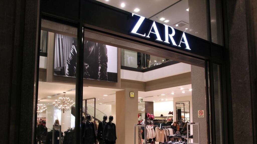 Zara owner Inditex’s proportion of online sales jumped 41 per cent to reach 10 per cent of net sales across the group in 2017. Photograph: iStock
