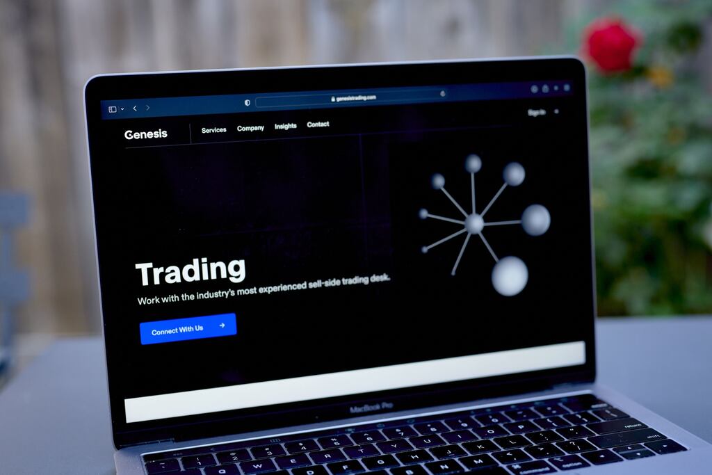 Genesis is the latest crypto firm to seek protection from its creditors. Photographer: Gabby Jones/Bloomberg