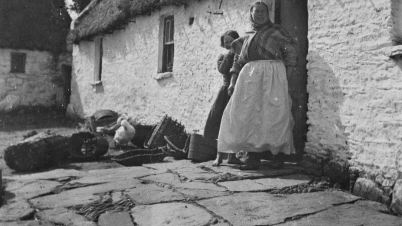 The Harris’s Cottage in Mountain Stage, Co Kerry where the playwright stayed in 1903-06.