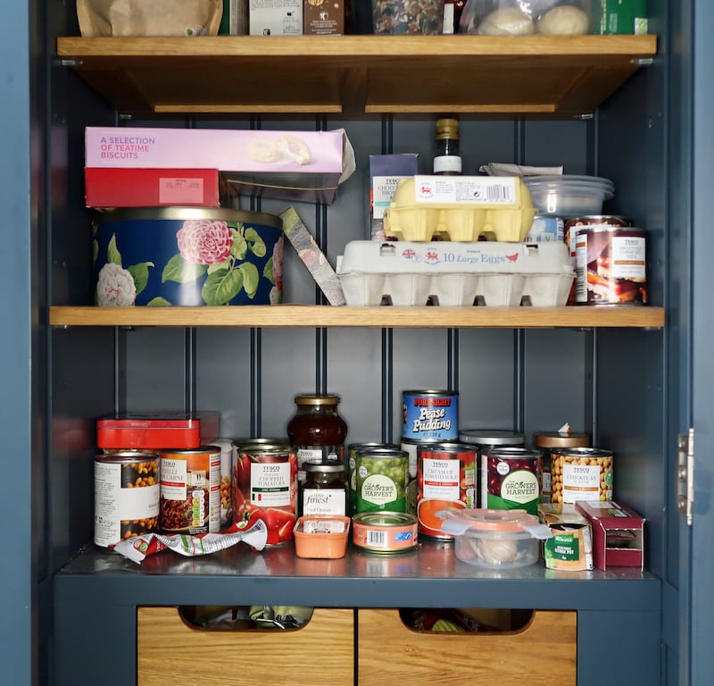 Everything in the pantry should be seen at a glance. Photograph: iStock