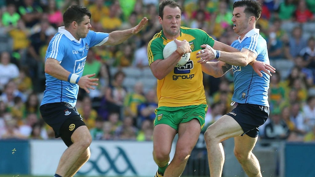 Michael Murphy: “I hope they come to their senses and realise, yes trial them, but find games and friendlies to trial them in.” Photograph: Lorraine O’Sullivan/Inpho