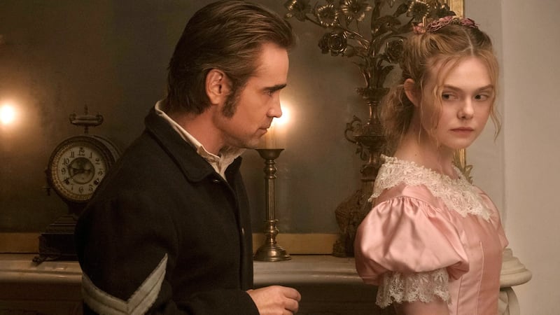 Colin Farrell and Elle Fanning in The Beguiled. Photograph: Ben Rothstein/Focus Features
