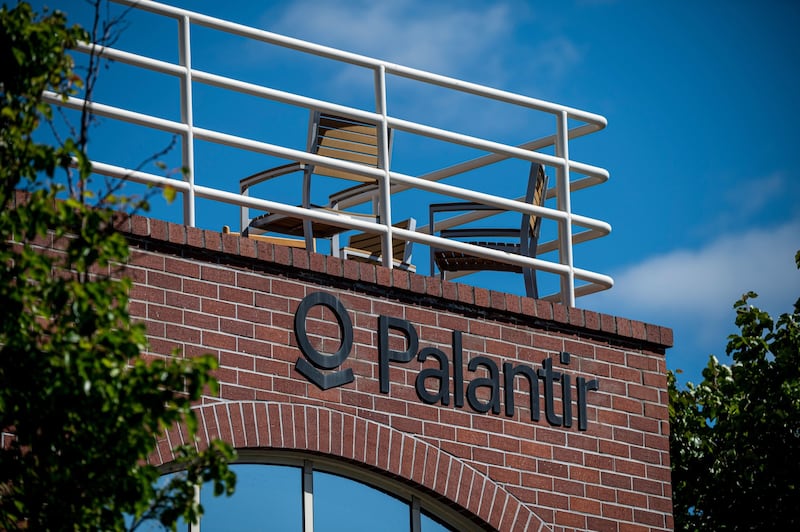 Palantir headquarters in Palo Alto, California, US. Photographer: David Paul Morris/Bloomberg