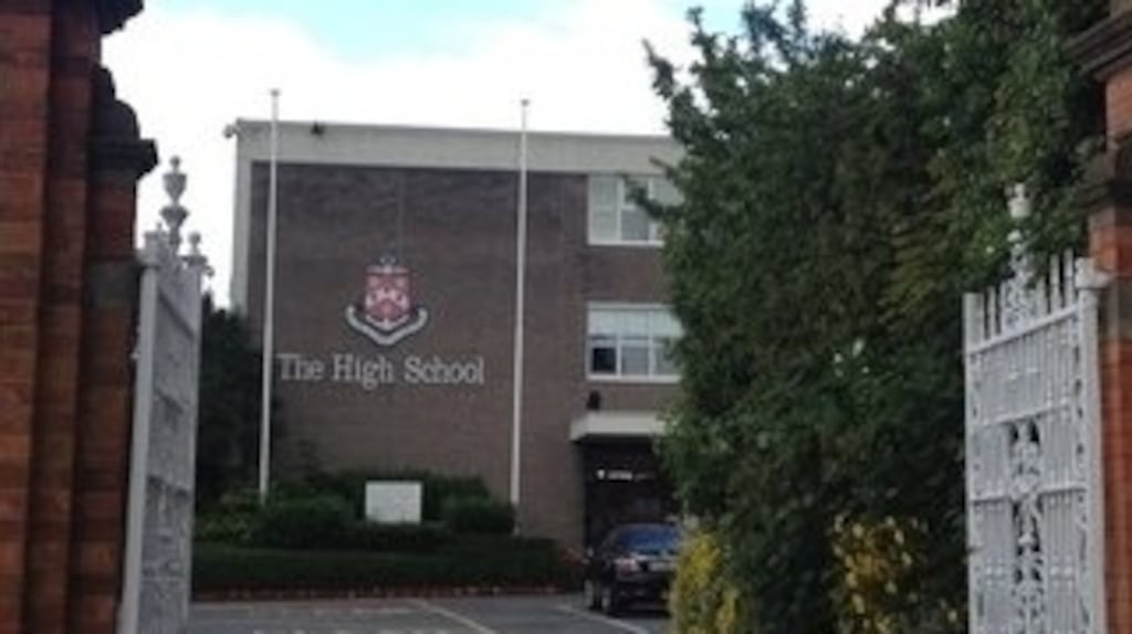 The students involved are due to start their exams next month. Photograph: Eric Luke