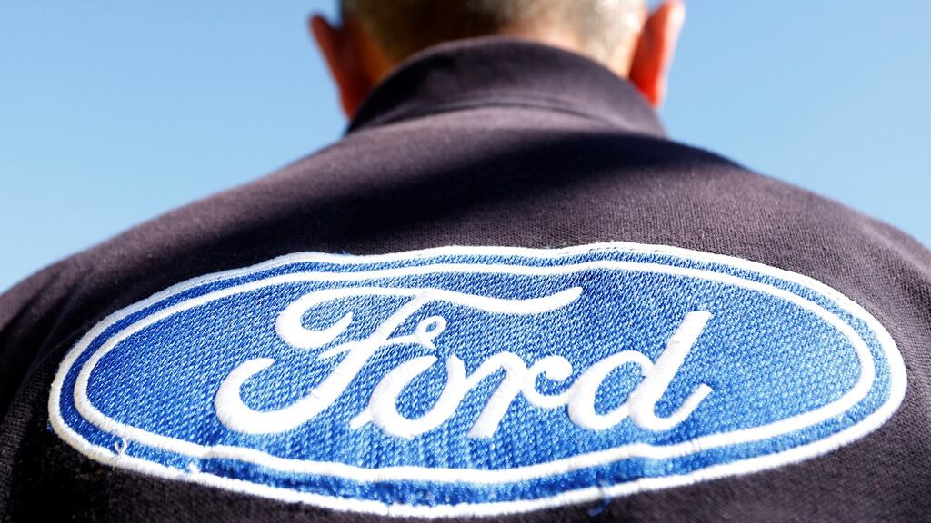 Ford drivers will be able to ask Alexa to do things such as read the weather forecast or play music, and they can turn on engines from inside their homes. Photograph: Reuters