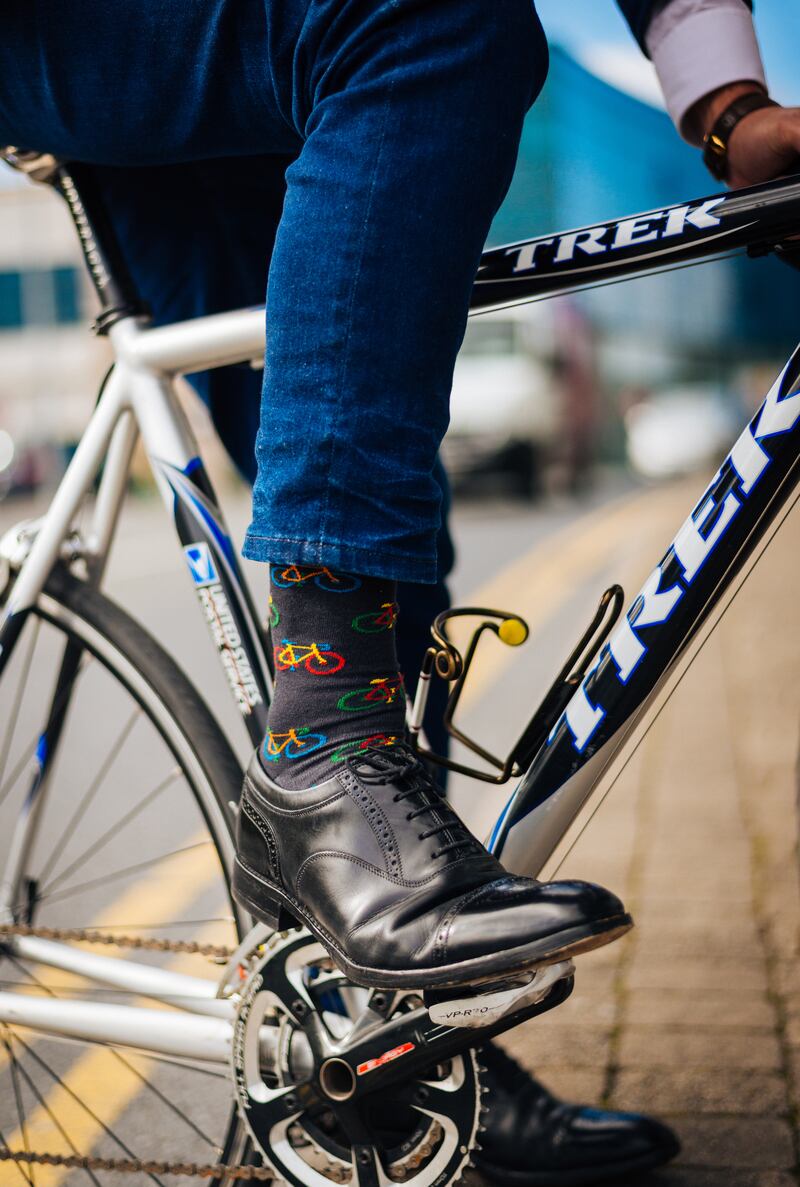 You're a ride socks, €9 from Irish Socksciety. Photograph: Julia Dunin