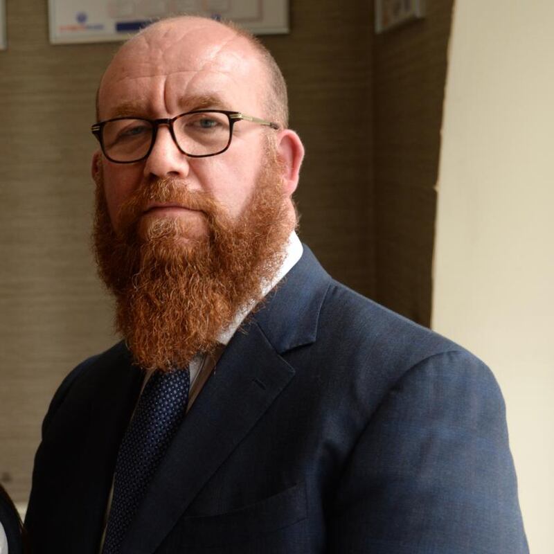 Paul Dwyer, chief executive of Cyber Risk International. Photograph: Dara Mac Dónaill