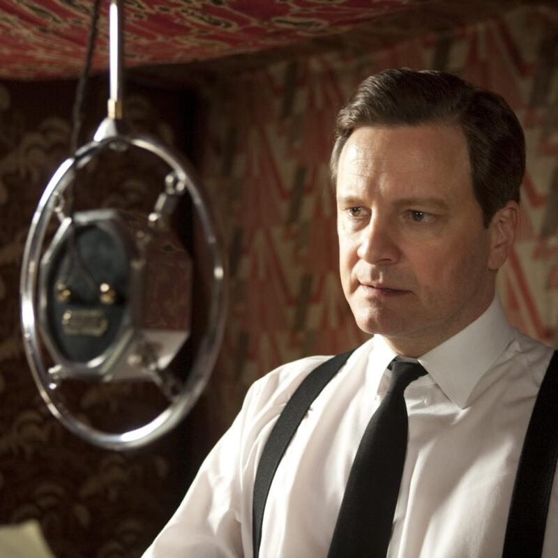 Colin Firth in The King's Speech