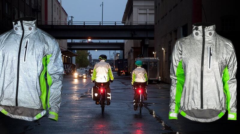 Hi-Vis Torch Jacket: Bright side of the road