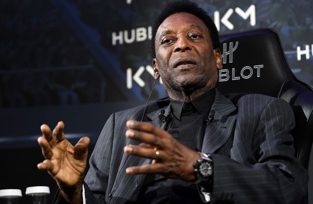 Pelé is receiving palliative care at a hospital in Sao Paulo after his chemotherapy was suspended. Photograph: Franck Fife/AFP via Getty Images