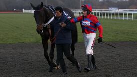 Sprinter Sacre pulled up at Kempton with suspected irregular heartbeat