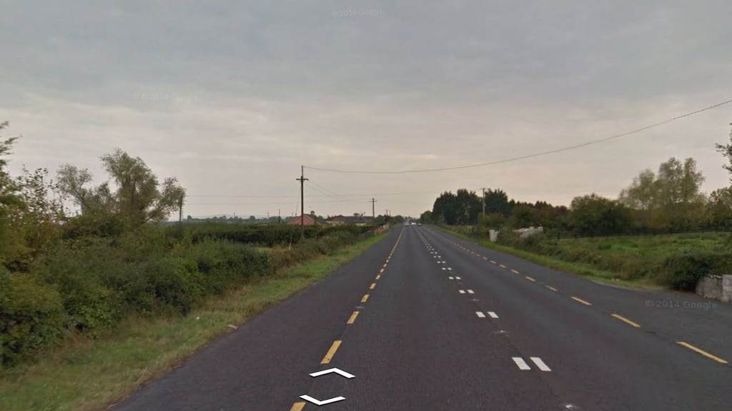 A fatal collision on Friday night involved an SUV and a truck on the N21 Limerick-Tralee Road (above). File photograph: Google Street View