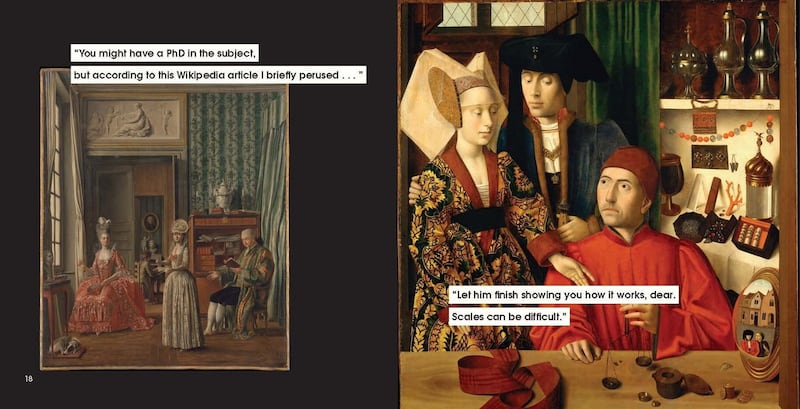 ‘The mansplainer explains things in a condescending way,’ Tersigni says. ‘Their thoughts are always unsolicited.’ Courtesy Chronicle Books